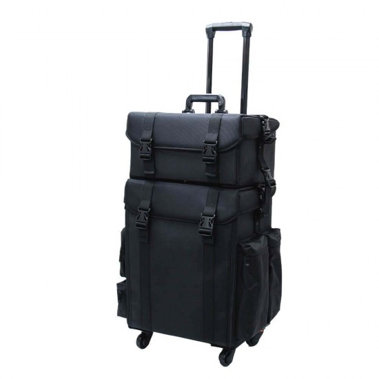 Τροχήλατη βαλίτσα ομορφιάς 3 σε 1 Black-5866159 ΒΑΛΙΤΣΕΣ MAKE UP - ΟΝΥΧΟΠΛΑΣΤΙΚΗΣ - ΚΟΜΜΩΤΙΚΗΣ