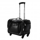 Τροχήλατη βαλίτσα ομορφιάς Leather Black-5866157 ΒΑΛΙΤΣΕΣ MAKE UP - ΟΝΥΧΟΠΛΑΣΤΙΚΗΣ - ΚΟΜΜΩΤΙΚΗΣ