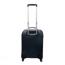 Τροχήλατη βαλίτσα ομορφιάς Leather Black-5866191