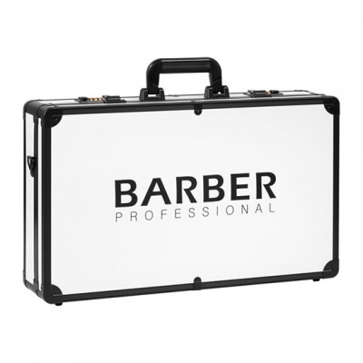 Barber βαλίτσα αλουμινίου White-black - 0136914