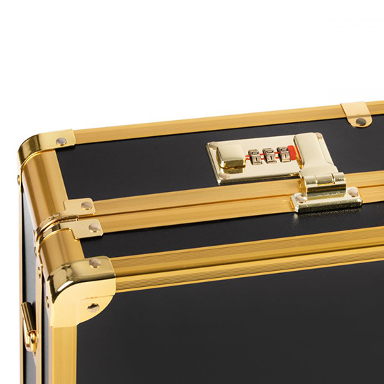 Barber βαλίτσα αλουμινίου Gold-black - 0136915 ΨΑΛΙΔΙΑ ΚΟΥΡΕΜΑΤΟΣ-ΑΡΑΙΩΜΑΤΟΣ