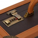 Επαγγελματική βαλίτσα αλουμινίου barber/κομμωτικής black/brown - 0143635