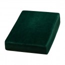 Βελούδινη κουβέρτα κάλυμμα αισθητικής 70x190cm Σκούρο Πράσινο - 0142981 