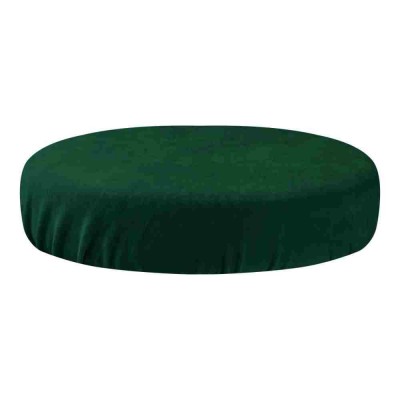 Κάλυμμα για το κάθισμα του σκαμπό velvet σκούρο πράσινο - 0142982