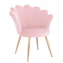 Vanity Chair Shell Premium Quality Light Pink Color - 5400159 