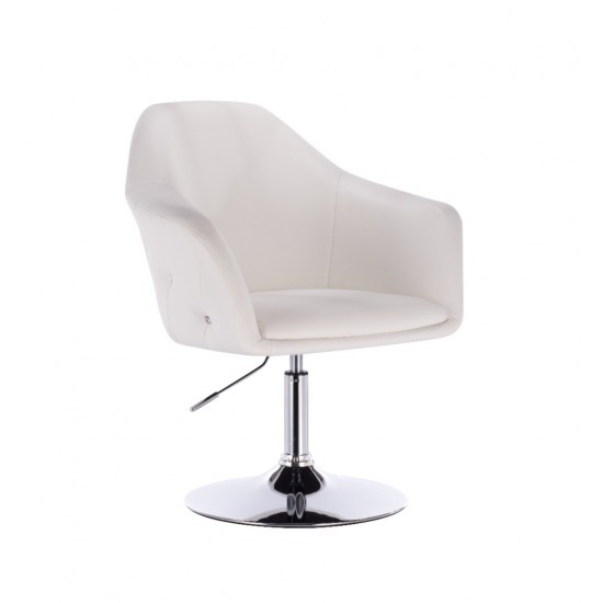 Vanity Chair Celebrity  Crystal White Color - 5400167 ΣΚΑΜΠΩ ΑΙΣΘΗΤΙΚΗΣ - MANICURE - ΚΟΜΜΩΤΗΡΙΟΥ - ΤΑΤΤΟΟ