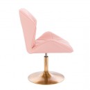 Vanity Chair Diamond Base Gold Pink Color - 5400176 COMING SOON