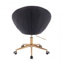 Vanity Chair Impressive Gold Black Color - 5400183 