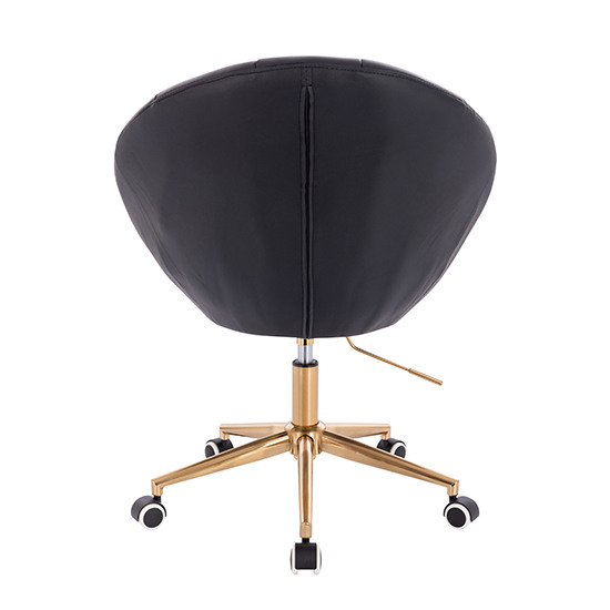 Vanity Chair Impressive Gold Black Color - 5400183 