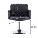 Geometric Chair Base Black Color - 5400207 