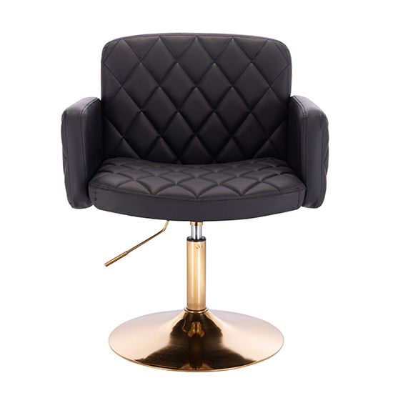 Geometric Chair Base Gold Black Color - 5400209 
