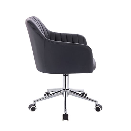 Nordic Style Vanity chair Black Color - 5400212 