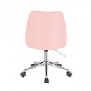 Vanity chair PU Leather Light Pink Color - 5400254