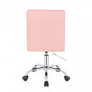 Vanity chair PU Leather Light Pink Color - 5400263