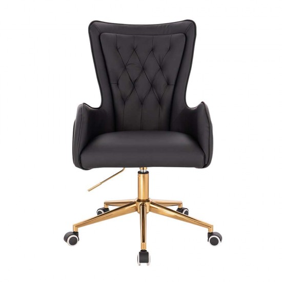 Elegant Stylish Chair Nappa Black-5400321 BEAUTY & LOUNGE CHAIRS