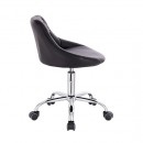 Vanity chair PU Leather Black Color - 5420130