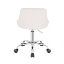 Vanity chair PU Leather White Color - 5420137