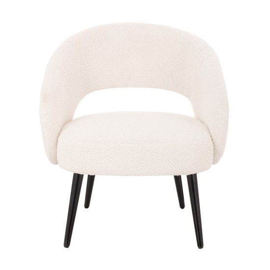 Luxury Beauty Chair Boucle Beige-5470246