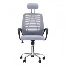 Επαγγελματική καρέκλα γραφείου QS-02 Gray - 0141175 ΚΑΡΕΚΛΕΣ ΓΡΑΦΕΙΟΥ & RECEPTION