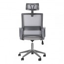 Επαγγελματική καρέκλα γραφείου QS-05 Gray - 0141177 ΚΑΡΕΚΛΕΣ ΓΡΑΦΕΙΟΥ & RECEPTION