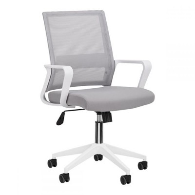 Επαγγελματική καρέκλα γραφείου QS-11 White-Gray - 0141178
