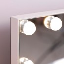 Hollywood Mirror full frame με 3 χρώματα φωτισμού USB Charge  58x46 cm-6900227