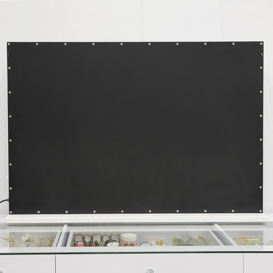 Hollywood Mirror PRO Full Frame με ρύθμιση έντασης Λευκός 120x80cm-6900235