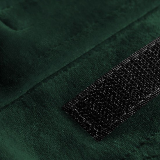 Κορδέλα αισθητικής velvet σκούρο πράσινο - 0142949 