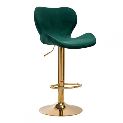 Bar stool velvet QS-B15 Green - 0141187