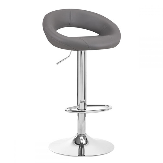 Bar stool QS-B10 Gray - 0141197 MAKE UP FURNITURES