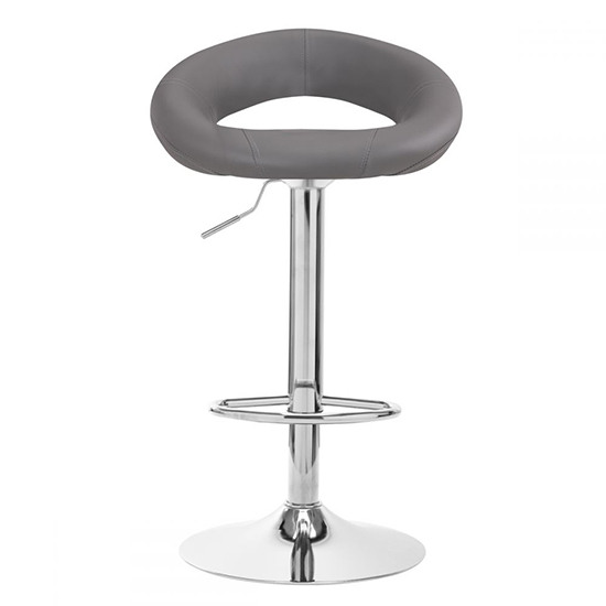 Bar stool QS-B10 Gray - 0141197 MAKE UP FURNITURES