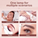 Professional Foldable Led moon light Pro Max 36 inch White-6600065 RING & BEAUTY LIGHTS