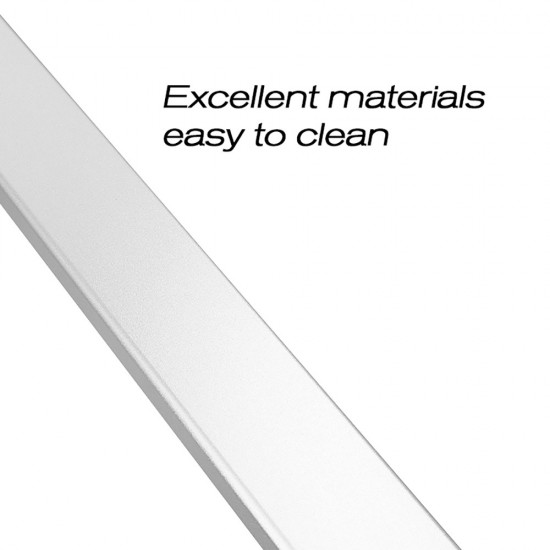 Foldable Led φωτιστικό με ρύθμιση έντασης και χρώματος 77cm Silver-6600083
