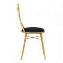 Luxury chair Velvet Ribbon Black - 0138356 ΝΕΕΣ ΑΦΙΞΕΙΣ