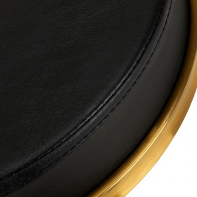 Nordic Style Luxury Stool Golden Black - 0140257
