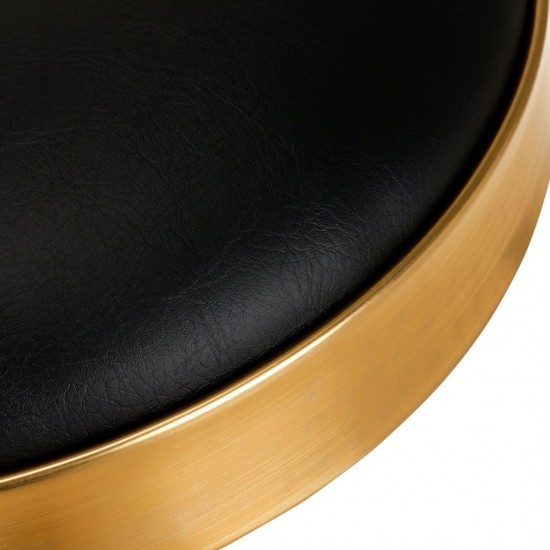 Nordic Style Luxury Stool Golden Black - 0140261 ΝΕΕΣ ΑΦΙΞΕΙΣ