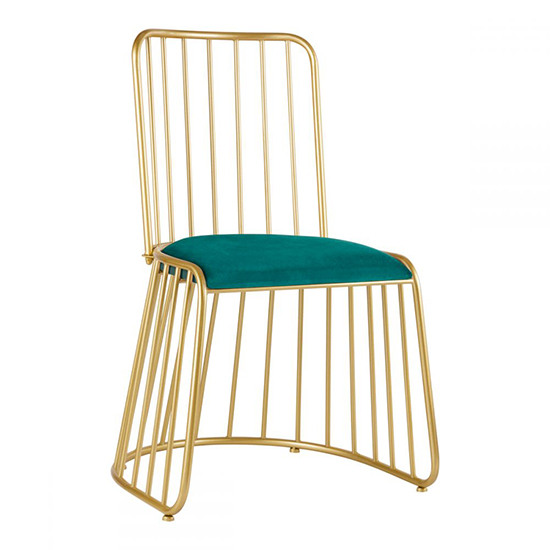 Luxury Chair Velvet MT-307 Green - 0141280 ΝΕΕΣ ΑΦΙΞΕΙΣ