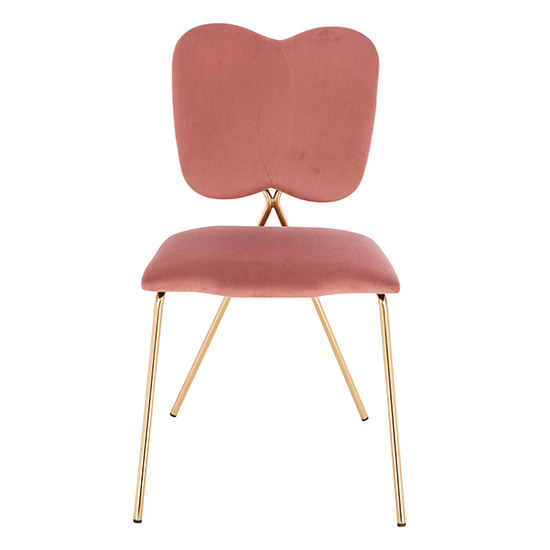 Nordic Style Luxury Beauty Chair Pink color - 5400232 BEAUTY & LOUNGE CHAIRS