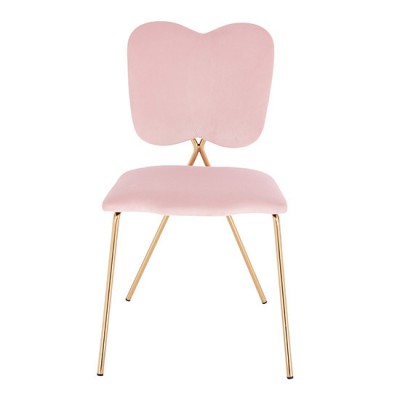 Nordic Style Luxury Beauty Chair Light Pink color - 5400235