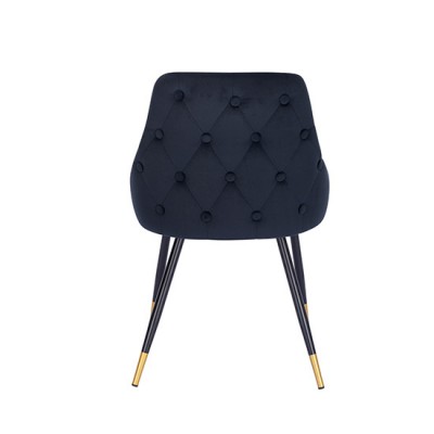 Nordic Style Luxury Beauty Chair Black color - 5400241