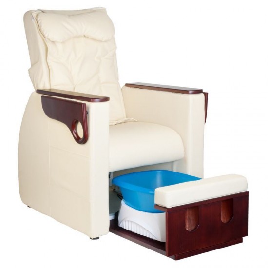 Ηλεκτρική Πολυθρόνα Pedicure Spa με massage και ρύθμιση πλάτης μπεζ - 0125979 PEDICURE THRONES-ΠΟΛΥΘΡΟΝΕΣ SPA