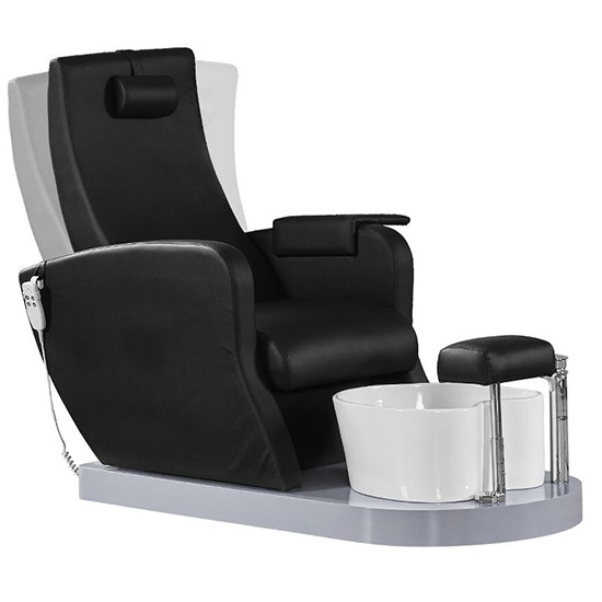 Πολυθρόνα Spa Azzurro με ηλεκτρική ρύθμιση καθίσματος και πλάτης 016 black  - 0127545 PEDICURE THRONES-ΠΟΛΥΘΡΟΝΕΣ SPA