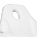 Επαγγελματική καρέκλα αισθητικής  λευκή - 0122423 ΚΑΡΕΚΛΕΣ ΜΕ ΥΔΡΑΥΛΙΚΗ-ΧΕΙΡΟΚΙΝΗΤΗ ΑΝΥΨΩΣΗ
