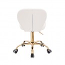 Privilege hair salon stool White Gold PU-5420194