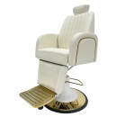 Privilege barber and hair salon chair Cream Gold-6991201 ΚΑΡΕΚΛΕΣ ΚΟΜΜΩΤΗΡΙΟΥ 