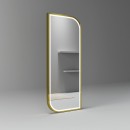 Privilege Full Length Salon Mirror με led φωτισμό Gold-6991204 ΕΠΙΠΛΑ ΥΠΟΔΟΧΗΣ-RECEPTION-ΚΑΘΡΕΠΤΕΣ
