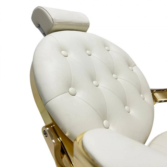 Privilege barber chair Cream Gold-6991216 BARBER CHAIR