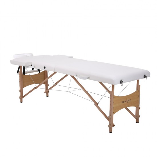 Κρεβάτι Μασάζ 2 Θέσεων ξύλινο Πτυσσόμενο White -9030101 ΠΤΥΣΣΟΜΕΝΑ ΚΡΕΒΑΤΙΑ