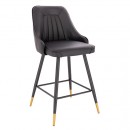 Bar stool PU Leather Black - 5450101
