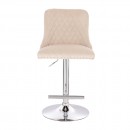 Luxury Bar stool Lion King Velvet Cream - 5450106 BAR STOOLS